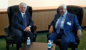 Эдвард Налбандян встретился с министром иностранных дел Сирии