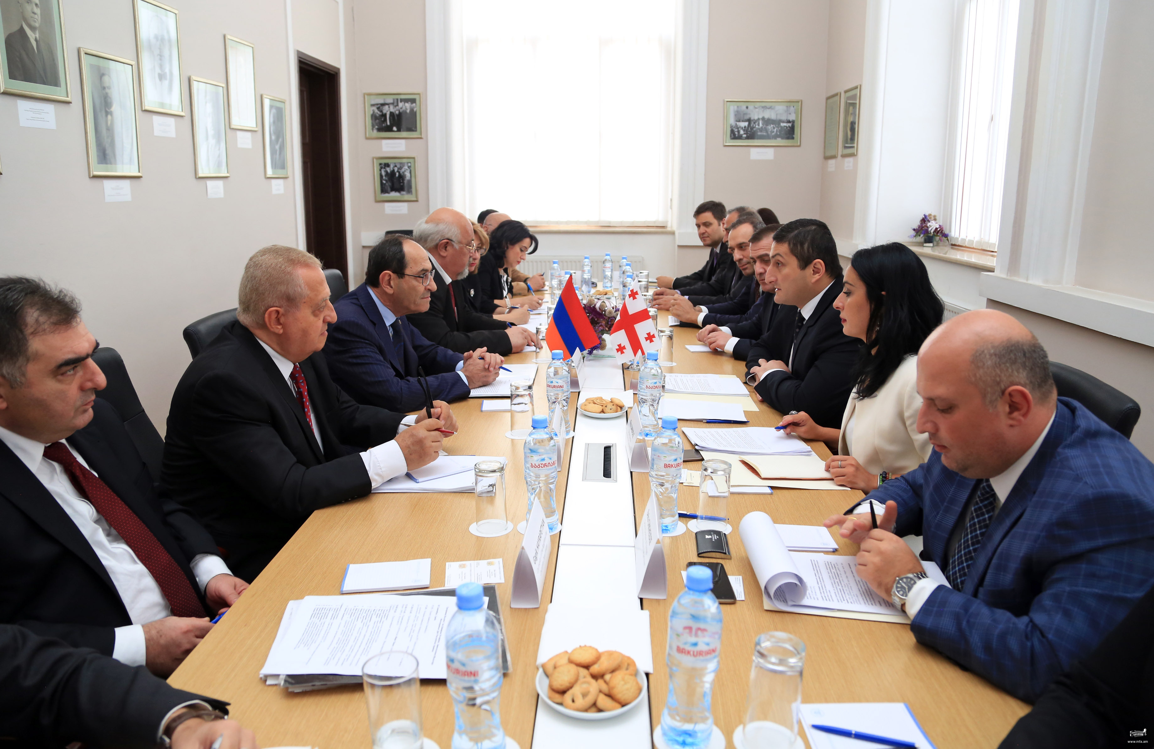 Թբիլիսիում կայացան քաղաքական խորհրդակցություններ Հայաստանի և Վրաստանի ԱԳՆ-ների միջև