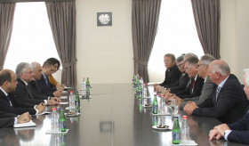 Глава МИД Армении принял делегацию Бундестага Германии