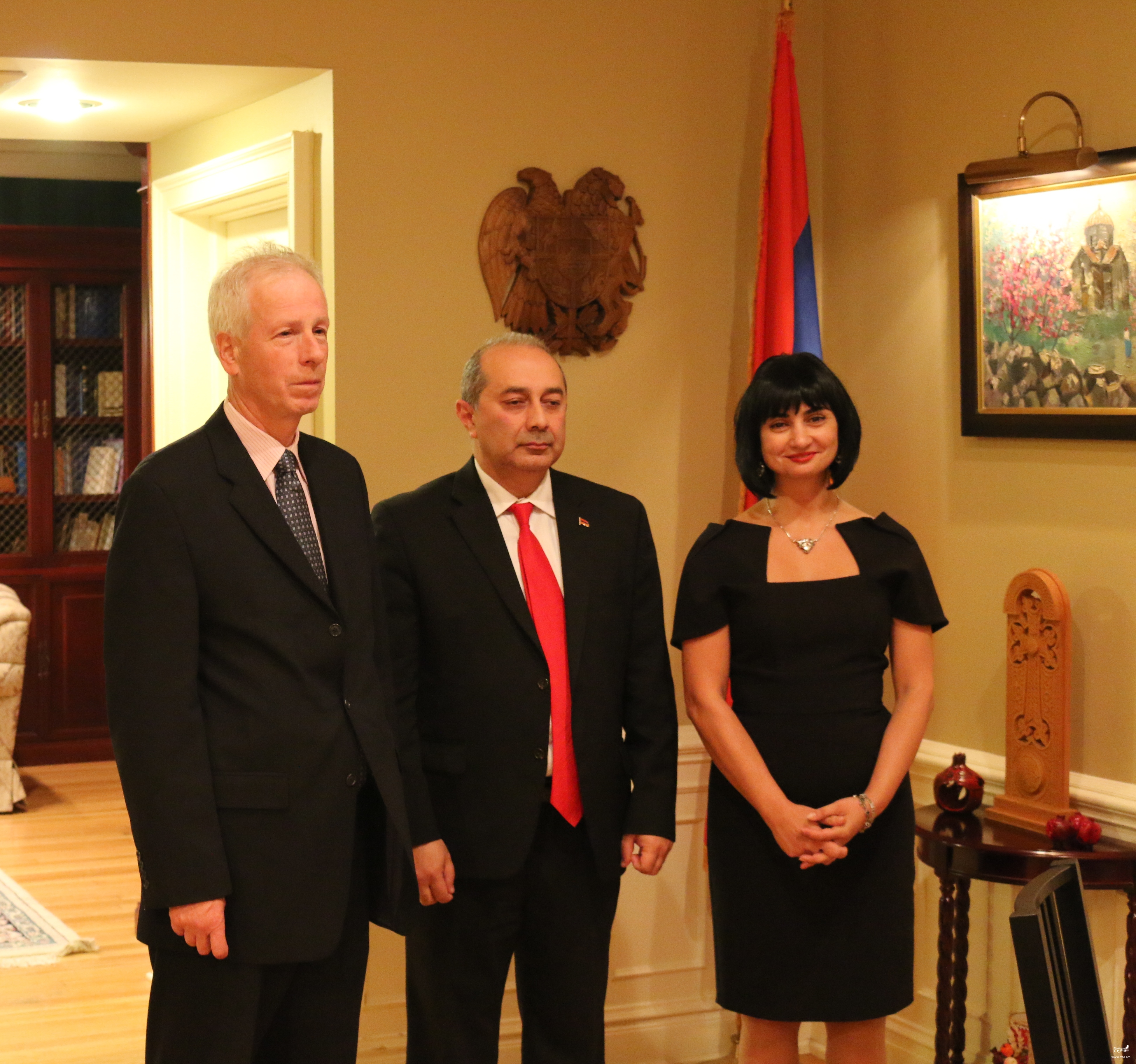 Reception at the Embassy of Armenia, dedicated to the 25th Anniversary of Independence of the Republic of Armenia