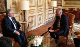 Edward Nalbandian met with Foreign Minister of France 