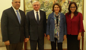 Edward Nalbandian received the AAA delegation