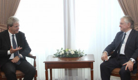 Meeting of Foreign Ministers of Armenia and Italy 
