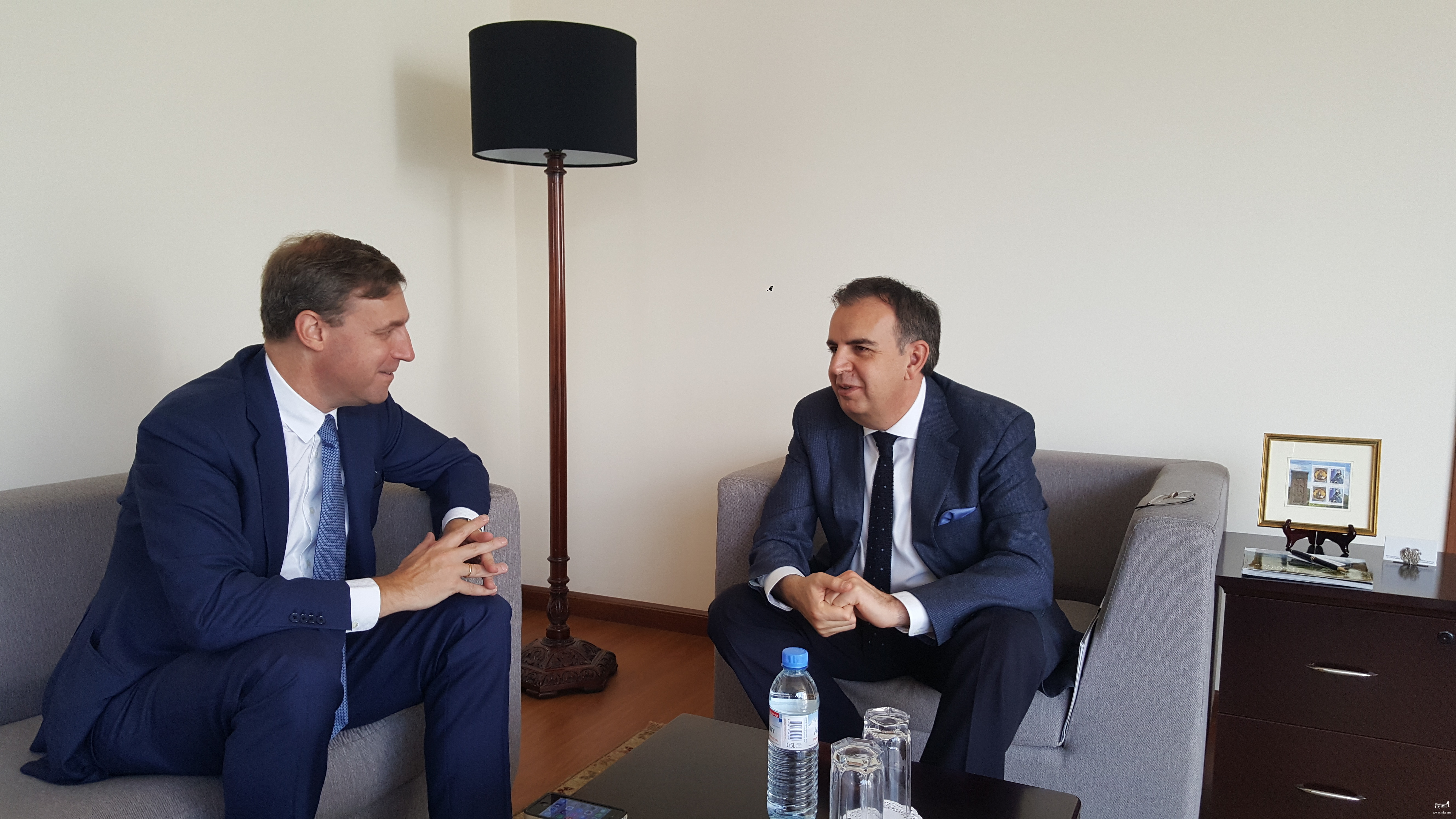 The meeting of Deputy Foreign Minister Nazarian with the Netherlands' Foreign Affairs Ministry Special Representative on Eastern Partnership issues