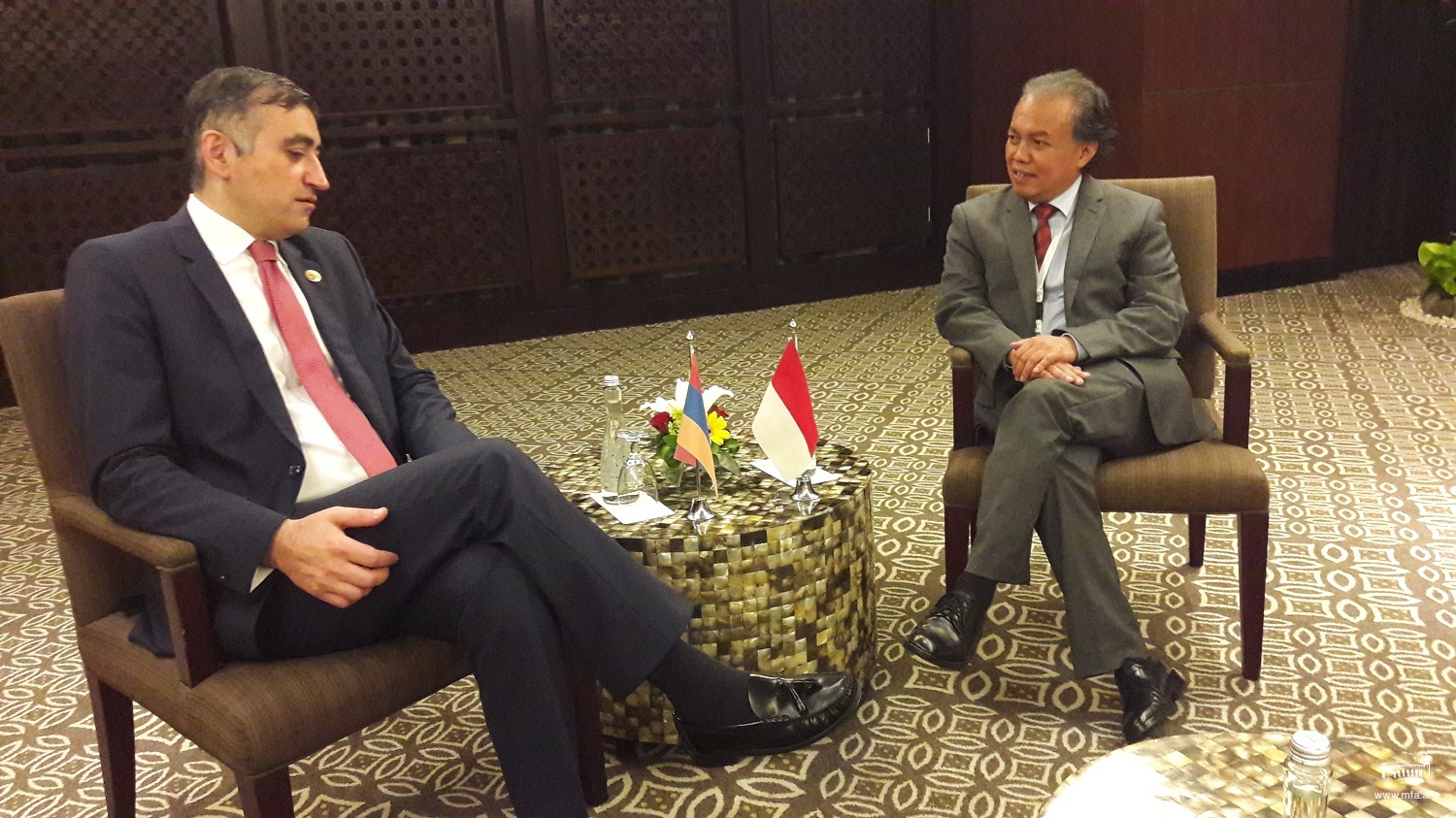 Deputy Foreign Minister of Armenia met with Director-General for American and European Affairs of MFA of Indonesia