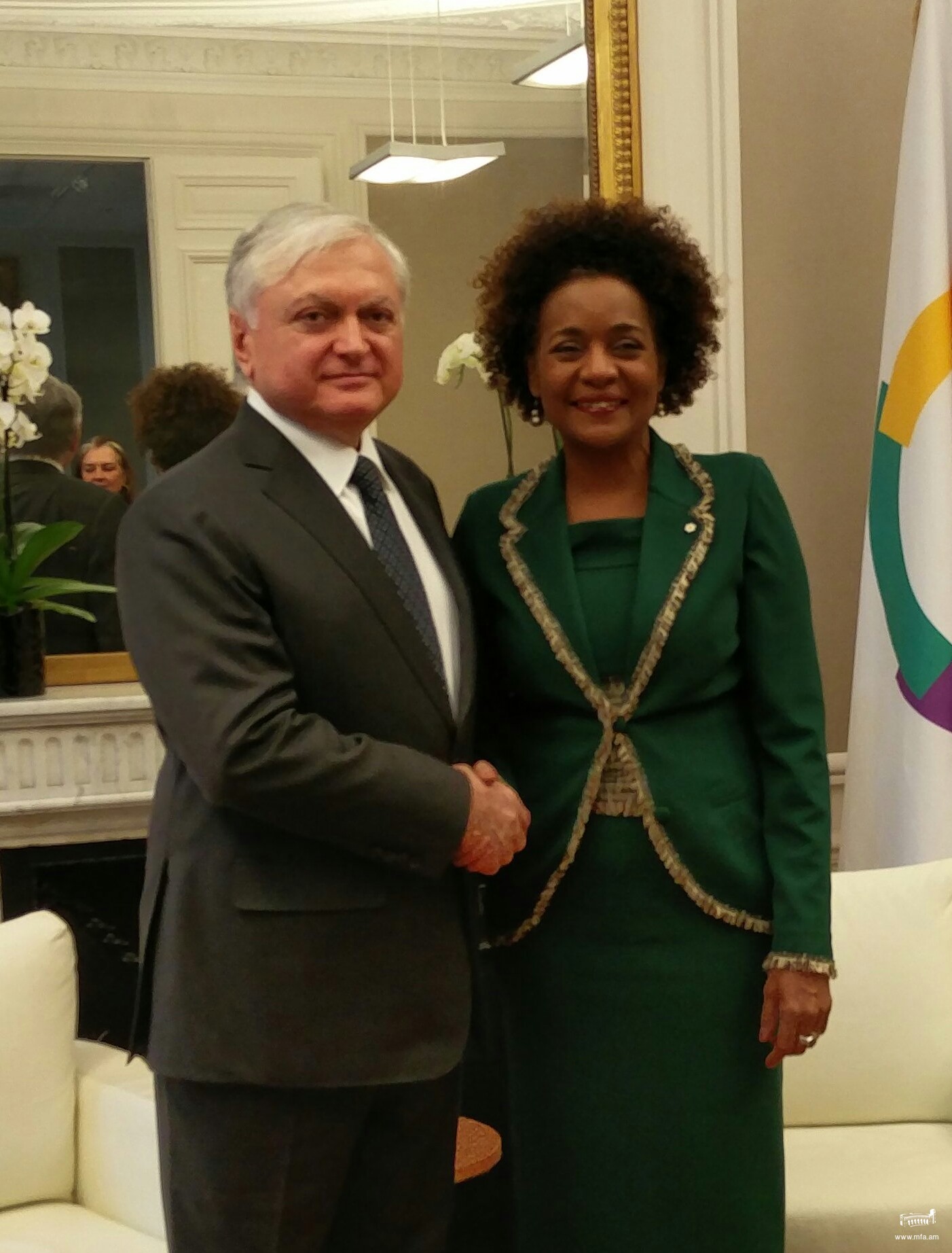 Meeting of Foreign Minister of Armenia and Secretary-General of the Organisation of La Francophonie /OIF/