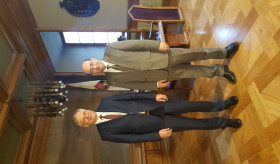 Լիտվայում ՀՀ դեսպանի հանդիպումը Վիլնյուսի համալսարանի ռեկտորի հետ