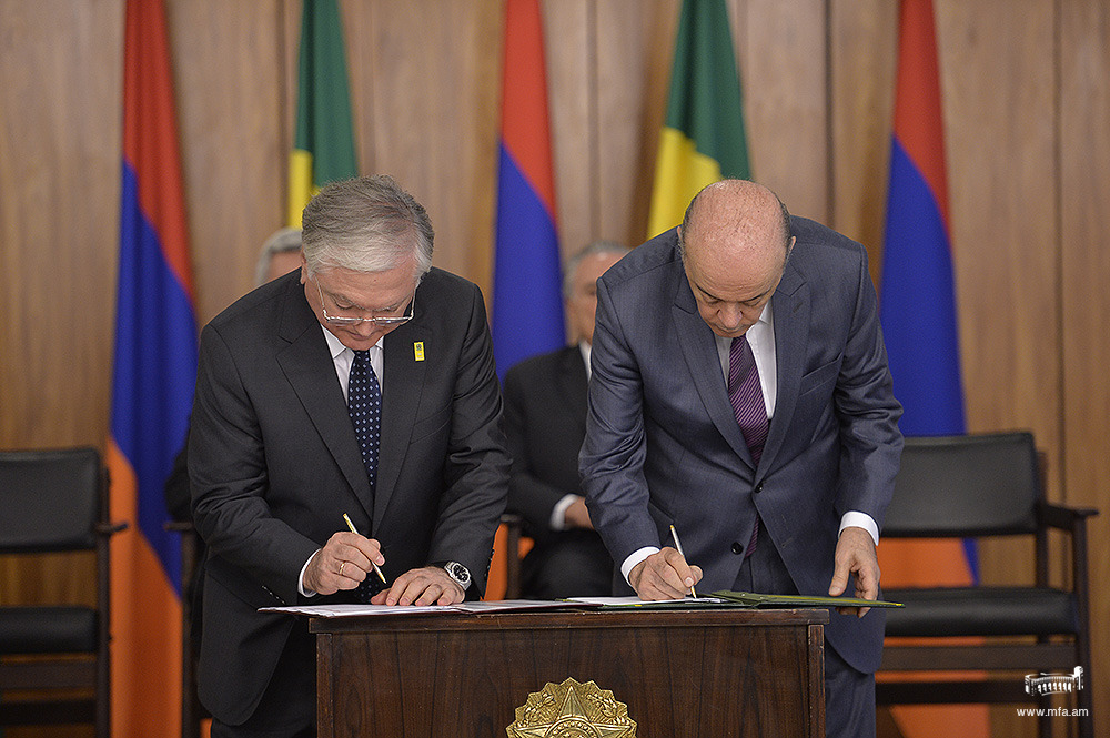 25-летие установления дипломатических отношений между Арменией и Бразилией