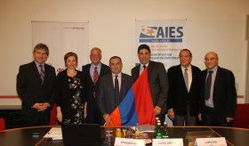 Հայաստանի արտաքին քաղաքականությանը վերաբերող դասախոսություն Վիեննայում