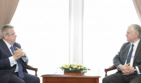 Министр иностранных дел Эдвард Налбандян принял координатора миссии краткосрочных наблюдателей ОБСЕ