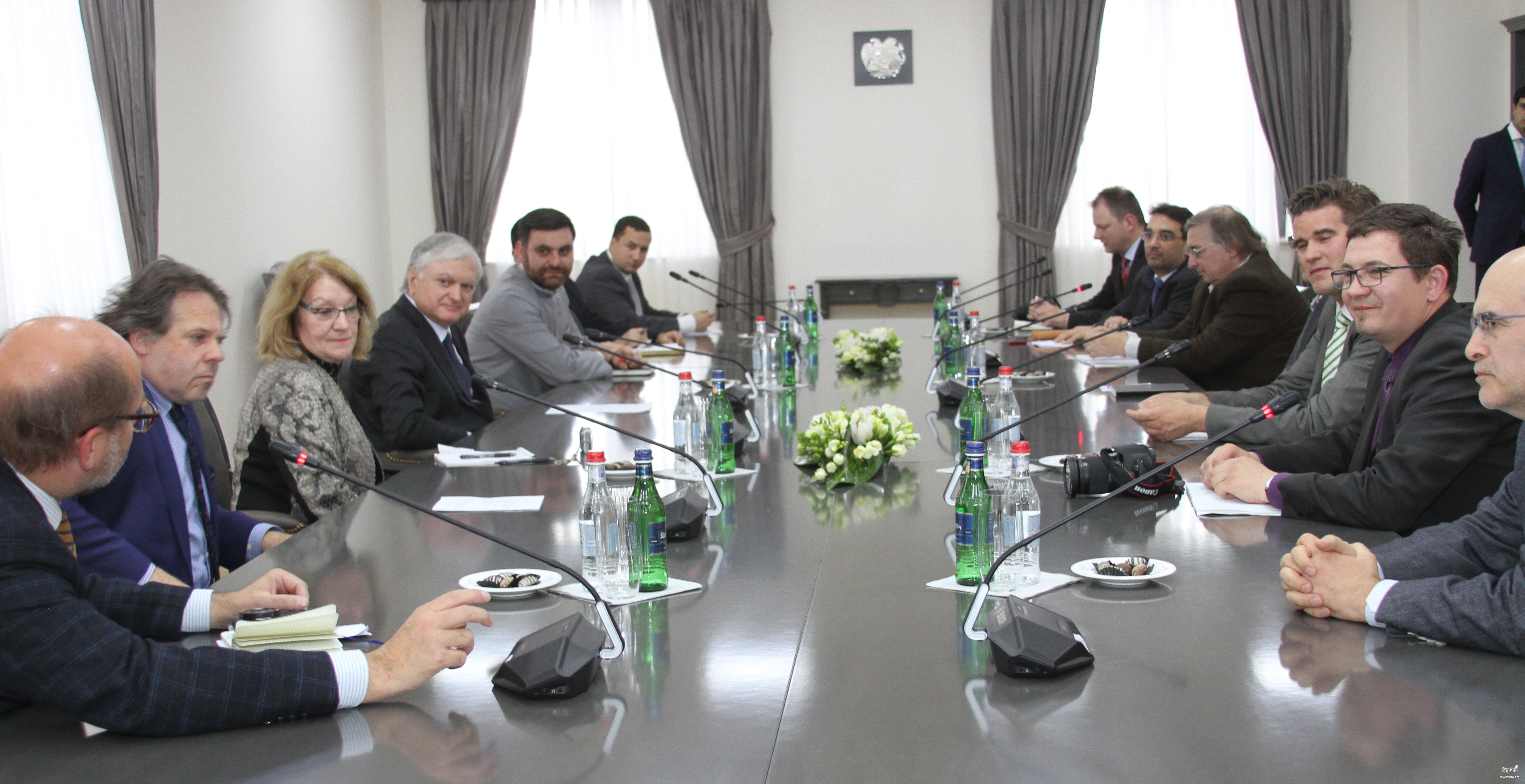 Edward Nalbandian received representatives of leading Austrian media outlets