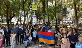 Հայոց ցեղասպանության 102-րդ տարելիցին նվիրված միջոցառում Մեխիկոյում