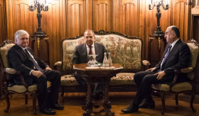 Встреча министров иностранных дел Армении, России и Азербайджана