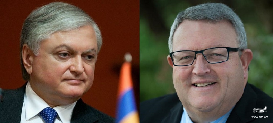 Обмен посланиями между министрами иностранных дел Армении и Новой Зеландии по случаю 25-летия установления дипломатических отношений