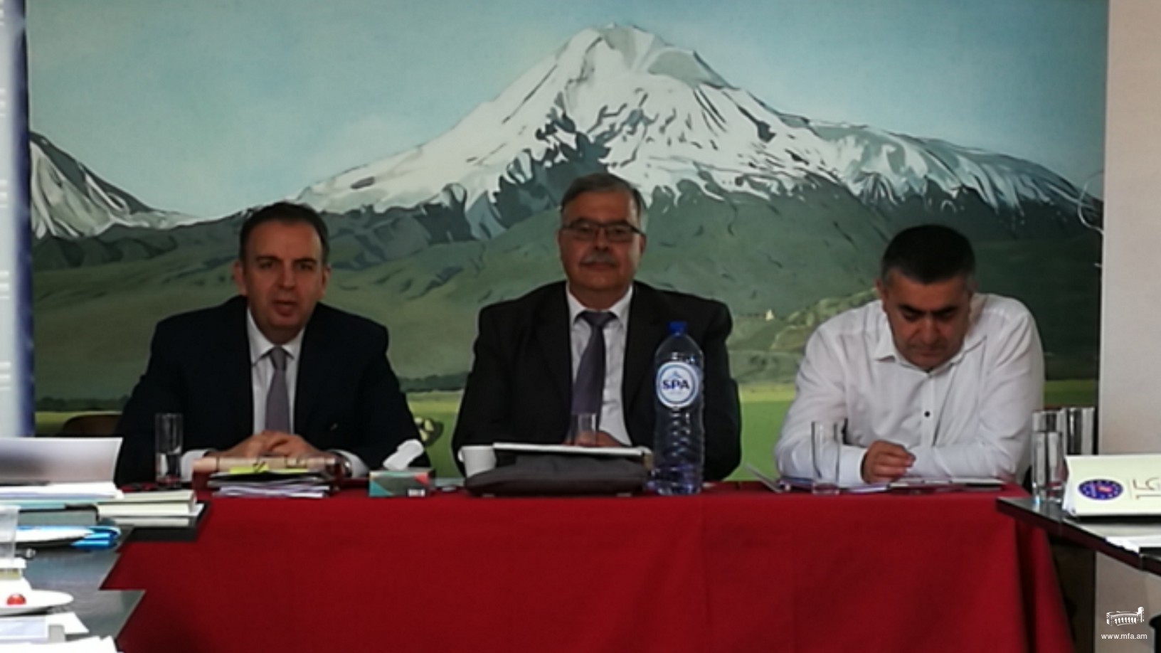 Deputy Minister Garen Nazarian Participated in the Meeting of Armenian National Committee (Hay Dat) in Europe