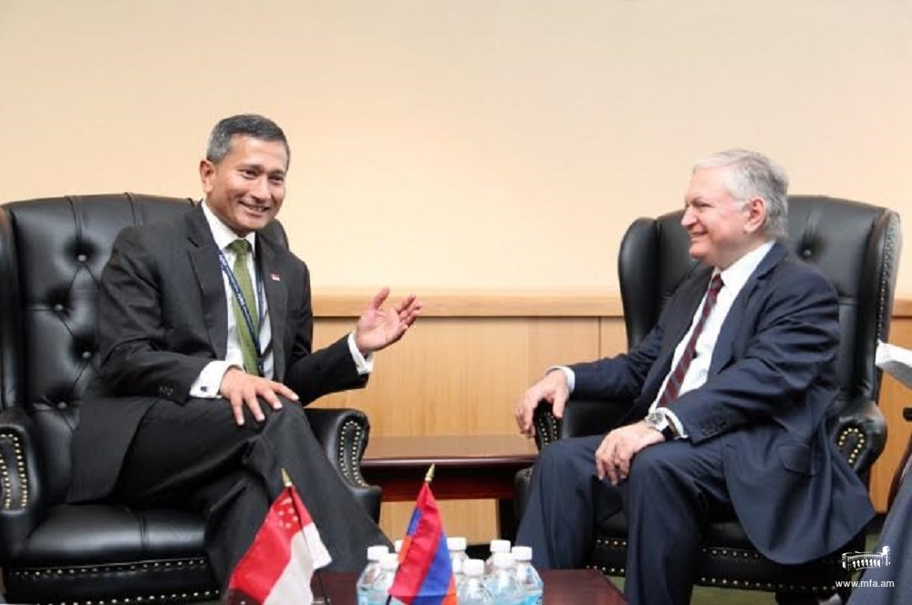 25th anniversary of establishment of diplomatic relations between Armenia and Singapore