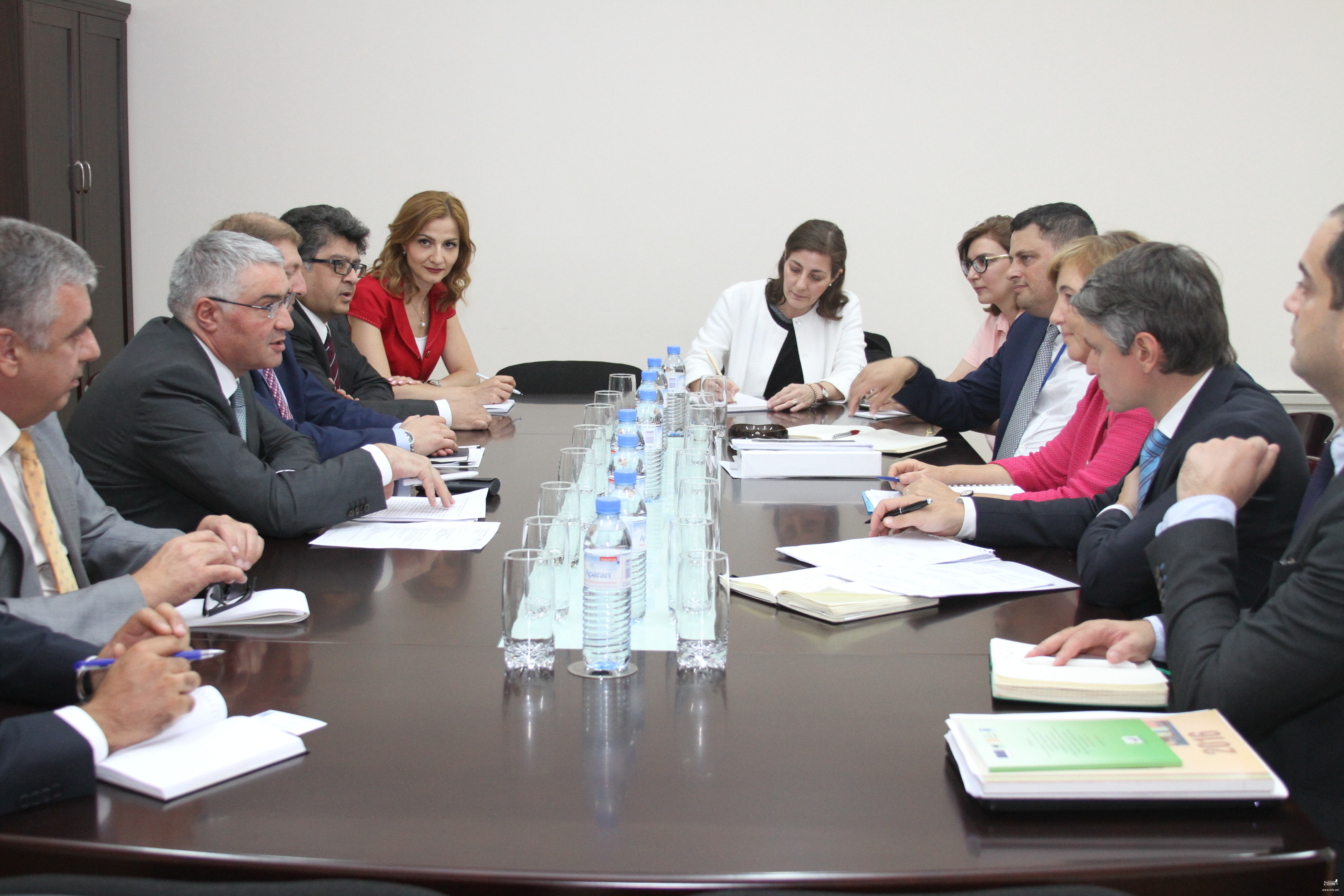 Deputy Minister of Foreign Affairs Ashot Hovakimian met experts on Sustainable Development Goals of UNDP Bureau for Policy and Programme Support