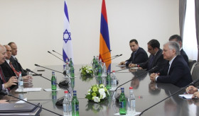 Встреча министра иностранных дел Армении с министром регионального сотрудничества Израиля