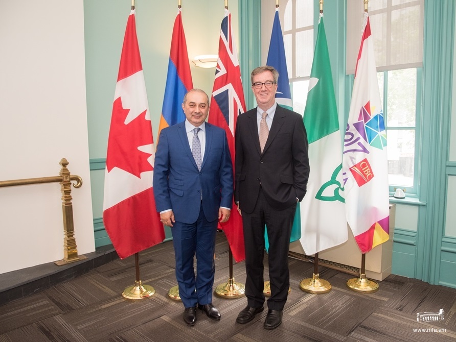 Ambassador Yeganian’s farewell meeting with Mayor of Ottawa