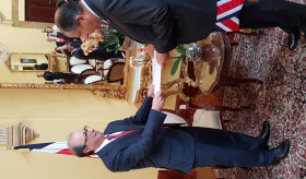 Դեսպան Արա Այվազյանն իր հավատարմագրերը հանձնեց Կոստա Ռիկայի նախագահ Լուիս Գիլյերմո Սոլիսին 