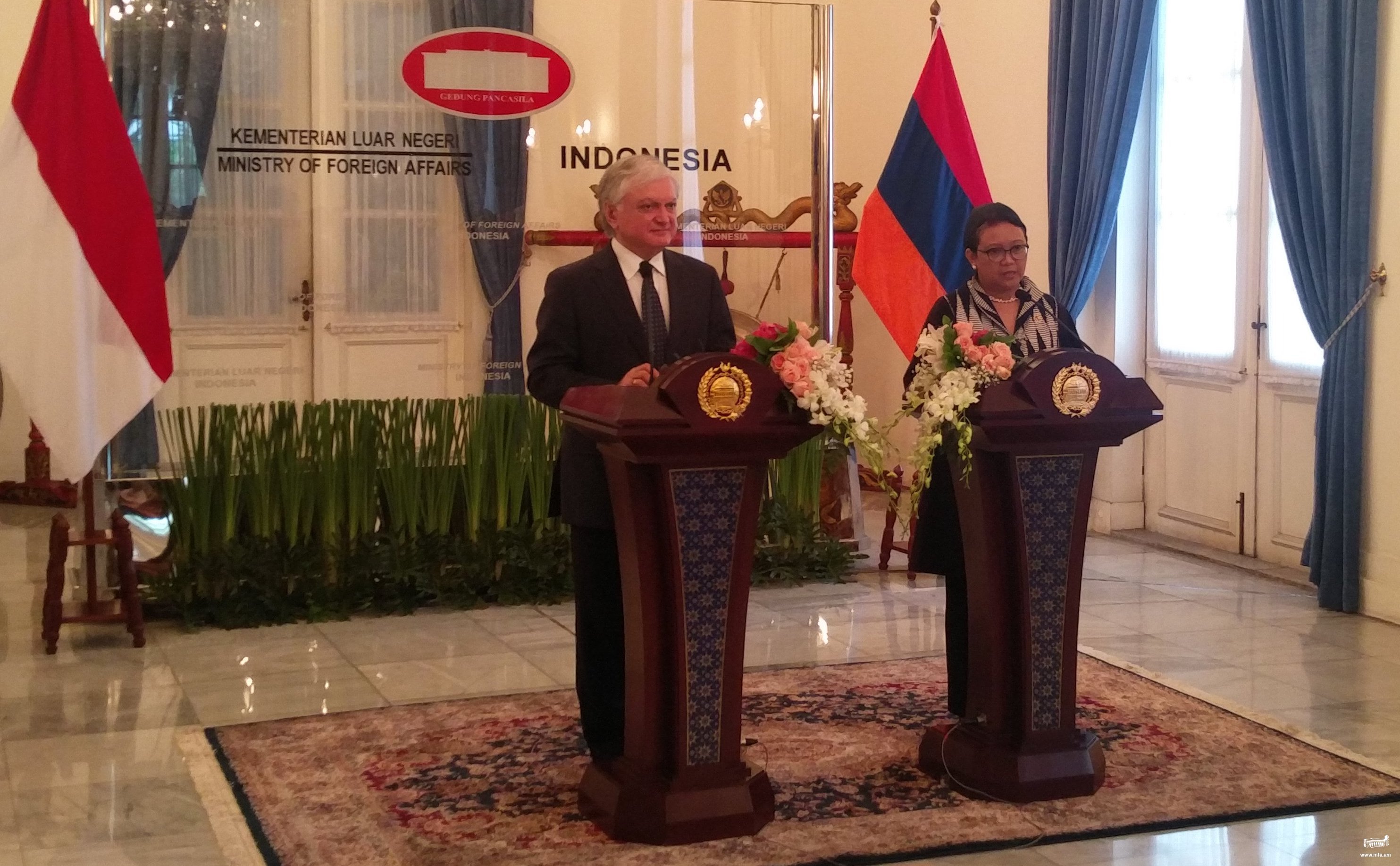 25th anniversary of establishment of diplomatic relations between Armenia and Indonesia