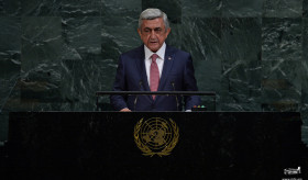 Речь Президента Сержа Саргсяна на 72-ой сессии Генеральной Ассамблеи ООН