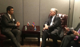 Հայաստանի արտգործնախարարը հանդիպեց Մադագասկարի արտաքին գործերի նախարարի հետ