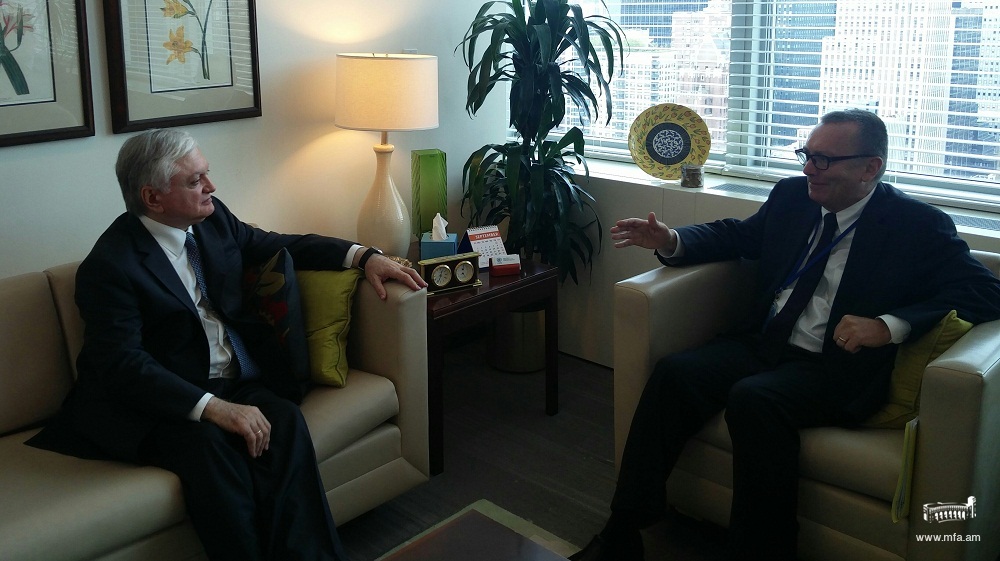 Foreign Minister of Armenia met with UN Under-Secretary-General on Political Affairs