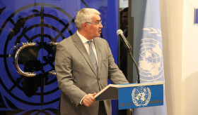 ԱԳ նախարարի տեղակալ Աշոտ Հովակիմյանը ներկա գտնվեց ՄԱԿ-ի հայաստանյան գրասենյակում դրոշի բարձրացման պաշտոնական արարողությանը