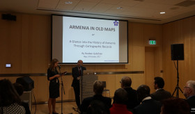 Выставка исторических карт Армении в Национальной библиотеке Латвии