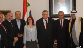 Դեսպան Փոլադյանի հանդիպումը Սիրիայի Ժողովրդական ժողովի նախագահի հետ