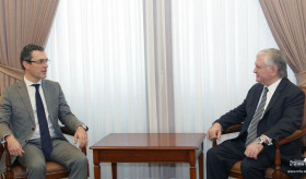 Արտգործնախարար Էդվարդ Նալբանդյանն ընդունեց «Հայաստանի եվրոպացի բարեկամներ» կազմակերպության նախագահին