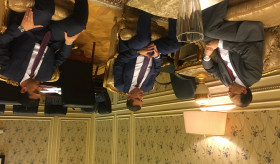 Դեսպան Մելքոնյանի հանդիպումը Եգիպտոսի Ներկայացուցիչների Պալատի արտաքին հարաբերությունների հանձաժողովի նախագահի հետ