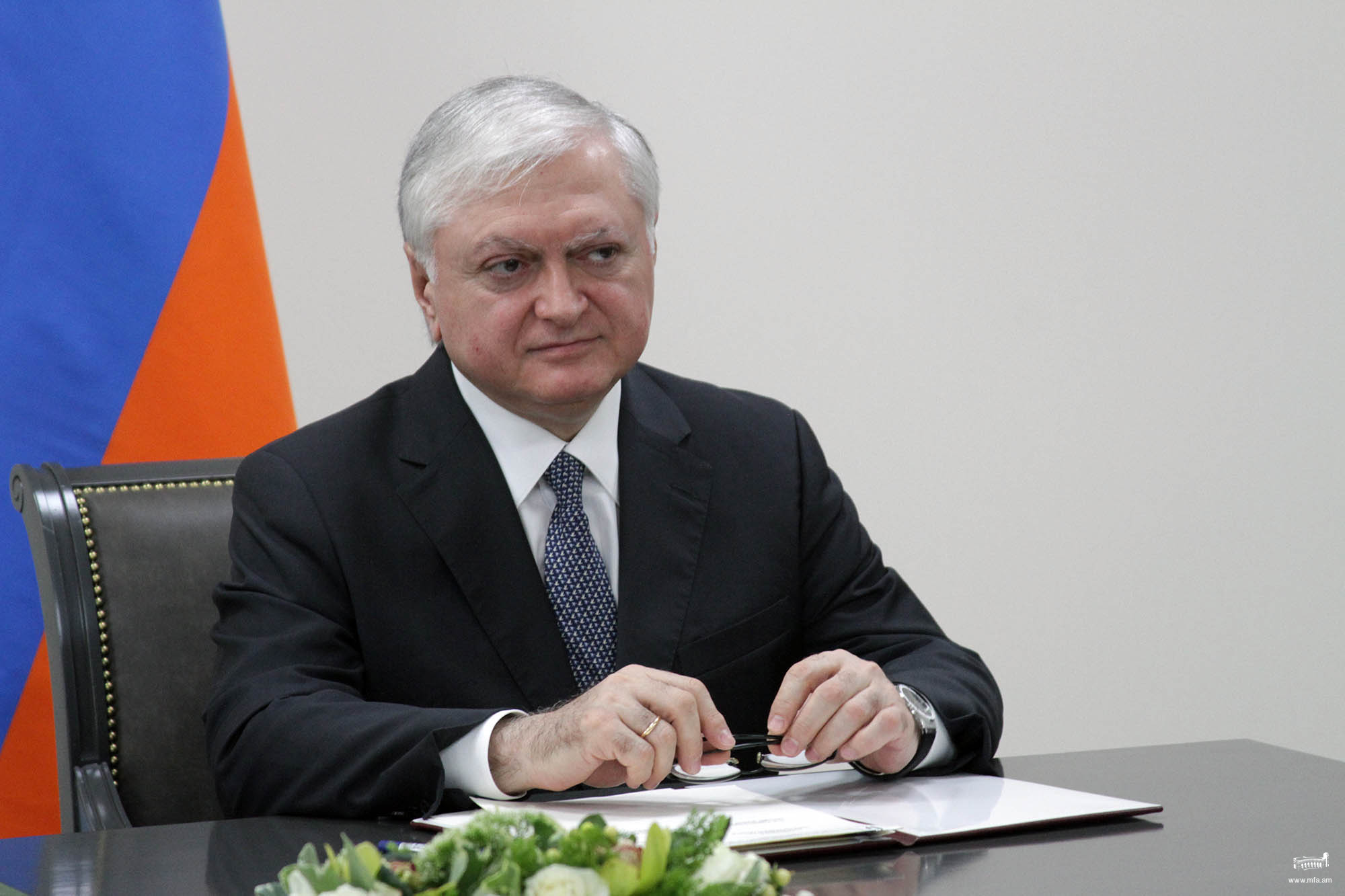 Interview of Foreign Minister Edward Nalbandian to Greek newspaper ETHNOS