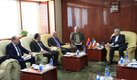Դեսպան Թումանյանի հանդիպումն Իրանի էներգետիկայի նախարարի հետ