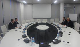 Встреча посла Садояна с вице-премьером, министром экономики и устойчивого развития Грузии Дмитрием Кумсишвили