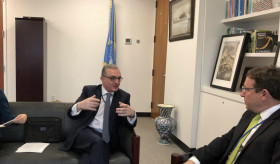ՄԱԿ-ում Հայաստանի մշտական ներկայացուցչի և ՄԱԿ-ի զարգացման ծրագրի կառավարչի հանդիպումը
