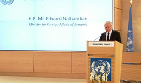 ՀՀ ԱԳ նախարար Էդվարդ Նալբանդյանի ելույթը ՄԱԿ Մարդու իրավունքների խորհրդի 37-րդ նստաշրջանի բարձր մակարդակով հանդիպմանը