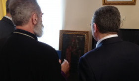 Министр иностранных дел Армении встретился с главой Арцахской епархии Армянской Апостольской Церкви