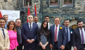 Reception at the Parliament of Canada, dedicated to the 100th Anniversary of the First Republic of Armenia