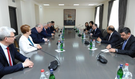 Министр иностранных дел Армении принял парламентскую делегацию Польши