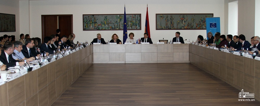 Meeting of the Armenia-CoE Action Plan Steering Committee was held at the Ministry of Foreign Affairs of Armenia