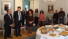 Зограб Мнацаканян встретился с армянской общиной Страсбурга и с должностными лицами Совета Европы армянского происхождения