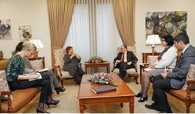 The Foreign Minister of Armenia received the NATO Secretary General's Special Representative for Women, Peace and Security