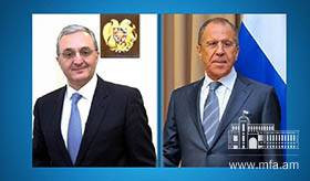 Телефонный разговор министра иностранных дел Армении и министра иностранных дел России