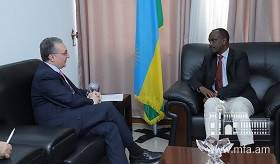 The Foreign Minister of Armenia met with his Rwandan counterpart