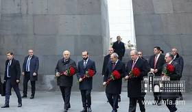 ԱԳ նախարար Զոհրաբ Մնացականյանը մասնակցեց Ցեղասպանության զոհերի հիշատակի օրվան նվիրված միջոցառումներին