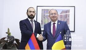 Հայաստանի ու Ռումինիայի ԱԳ նախարարների հանդիպումը
