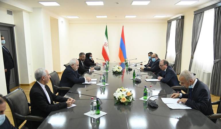 Opening Remarks of Acting Minister of Foreign Affairs of Armenia Ara Aivazian at the meeting with the Minister of Foreign Affairs of the Islamic Republic of Iran Mohammad Javad Zarif