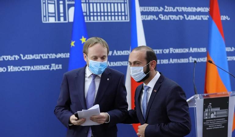 Remarks by Foreign Minister Ararat Mirzoyan during the joint press conference with the Foreign Minister of Czech Republic Jakub Kulhánek